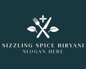 Cutlery Food Restaurant logo design