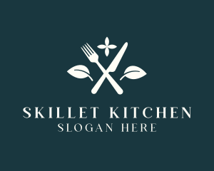 Cutlery Food Restaurant logo design