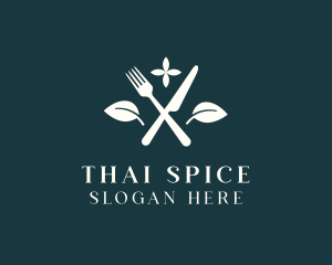 Cutlery Food Restaurant logo design