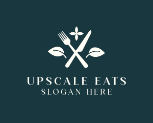 Cutlery Food Restaurant logo design