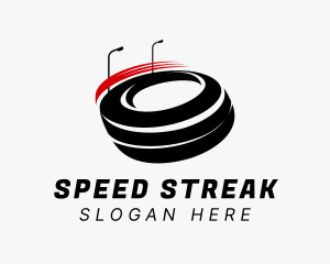 Circuit Speed Track logo design