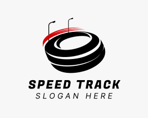 Circuit Speed Track logo design