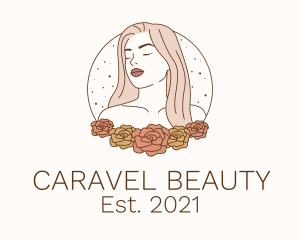 Beauty Floral Model logo design