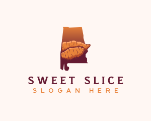 Sweet Potato Alabama logo design