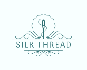 Needle Thread Sewing logo design