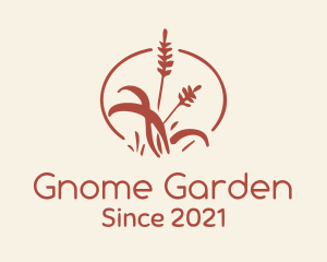 Autumn Garden Grass logo design