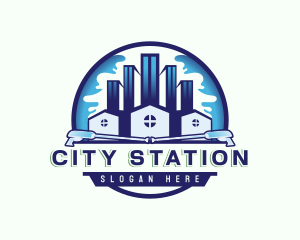 Pressure Washer City logo design