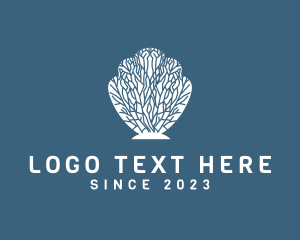 Ocean Coral Shell logo