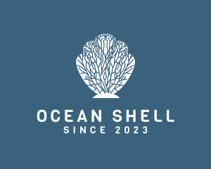 Ocean Coral Shell logo design