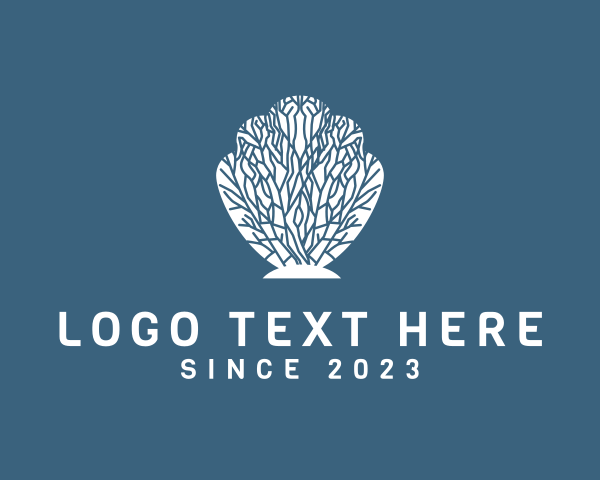 Coral logo example 1