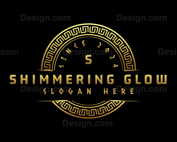 Deluxe Luxury Geometric Logo