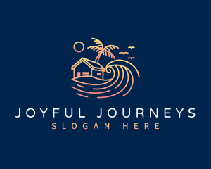 Beach Resort Vacation logo