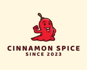 Spicy Chili Ghost logo design