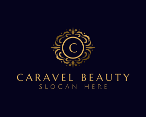 Elegant Floral Ornament logo design