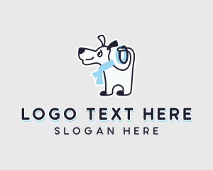 Dog Pet Cartoon logo