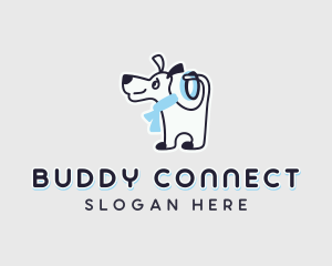 Dog Pet Cartoon Logo