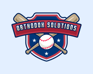 Baseball Sport League Logo