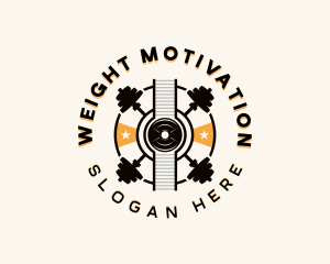Fitness Barbell Weights  logo