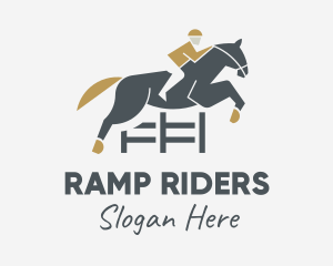 Equestrian Horse Riding logo design