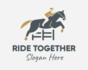 Equestrian Horse Riding logo design