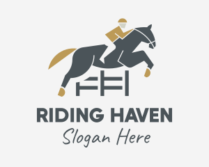 Equestrian Horse Riding logo design