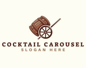 Barrel Beer Liquor Cart logo