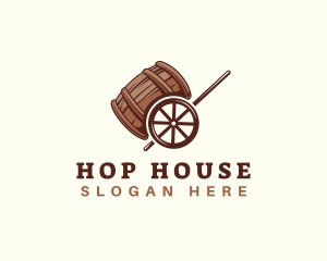 Barrel Beer Liquor Cart logo