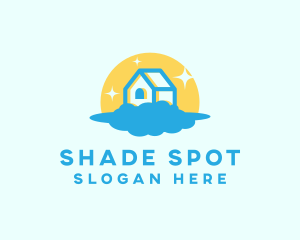 Sunny Cloud House logo design