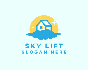 Sunny Cloud House logo design