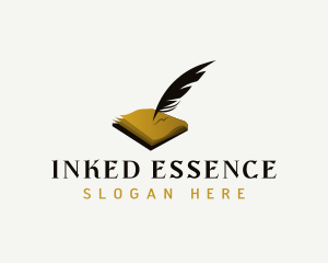 Feather Quill Writing logo design