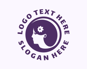 Flower Lady Hairstyle logo