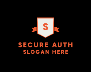 Security Guard Ribbon logo design