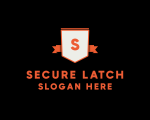 Security Guard Ribbon logo design