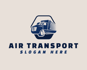 Automotive Cargo Truck logo design