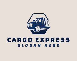 Automotive Cargo Truck logo design