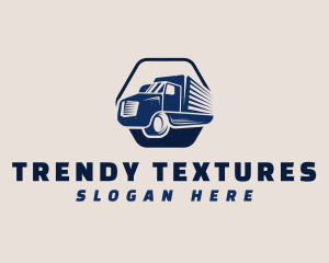 Automotive Cargo Truck logo design