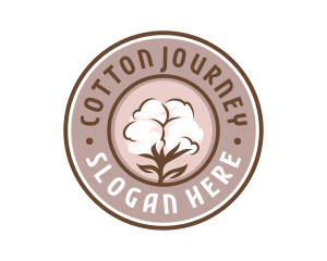 Cotton Plant Nature logo