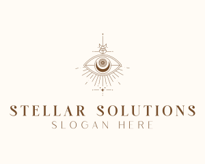 Eye Spiritual Boho logo design