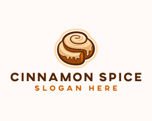 Cinnamon Baking Sweet logo design