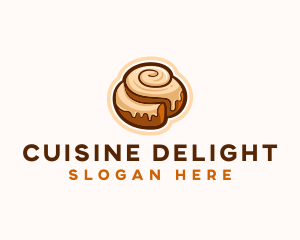 Cinnamon Baking Sweet logo design