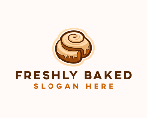 Cinnamon Baking Sweet logo design