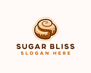 Cinnamon Baking Sweet logo design