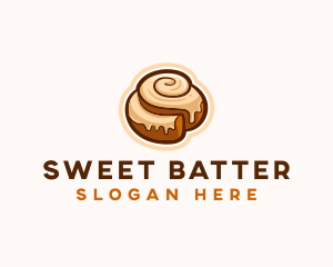 Cinnamon Baking Sweet logo design