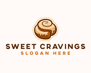 Cinnamon Baking Sweet logo design