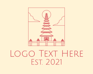 Minimalist Temple Indonesia  logo
