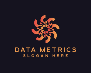 Vortex Data Software logo design