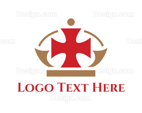 Red Royal Cross Logo
