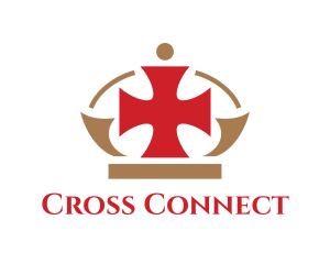 Red Royal Cross logo design