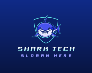 Shark Shield Gaming logo design