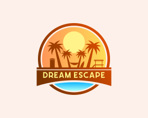 Tropical Beach Vacation logo